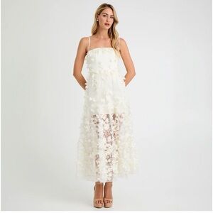 Helsi Audrey White Floral Dress